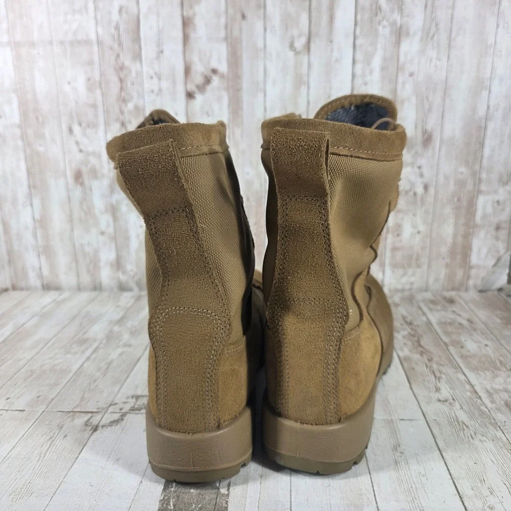 Bates 11 R Mens GORE-TEX Combat Boots Coyote Brown Suede Vibram E30800A Military
